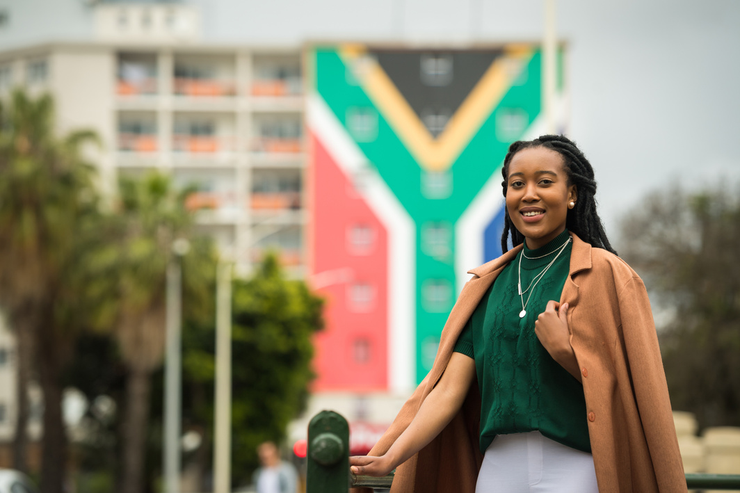 Confident South African Woman